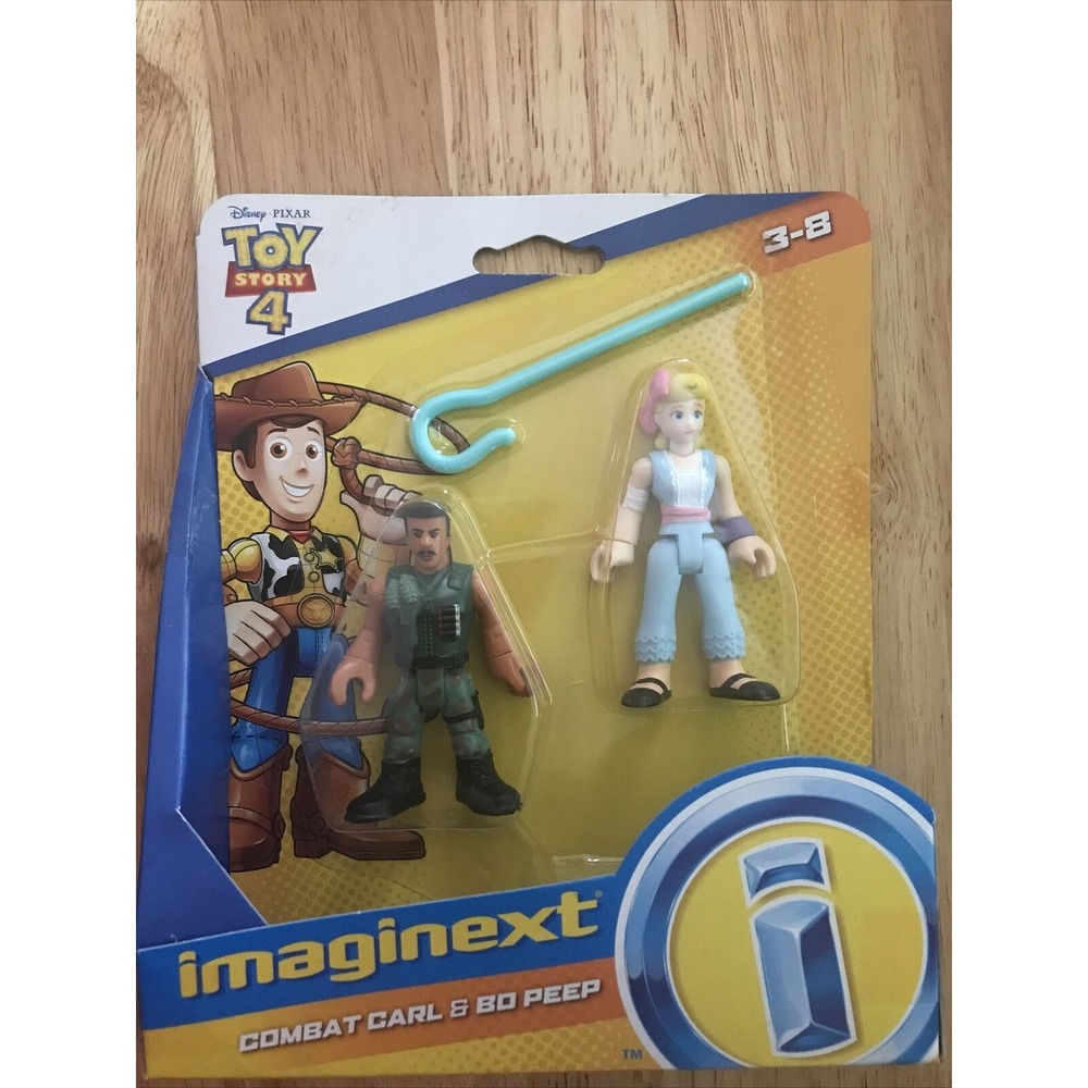 Imaginext TOY STORY 4 Bo Peep Combat Carl Figure  Disney Pixar New Xmas Gift